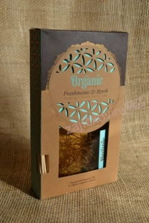 Organický difuzér 150 ml s tyčinkami, Frankincense & Myrrh