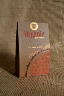 Organický tající vosk v mincích Flower of Life, 40 g, Rose