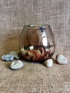 Sklenice na svíčku 10 cm