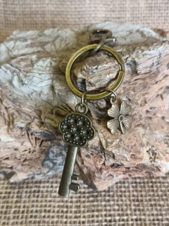 Klíčenka zlatá, plný klíč