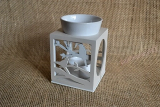 Aromalampa, motiv ptáčci, béžová