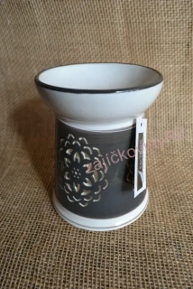 Aromalampa, tmavě šedá, 12,5 cm