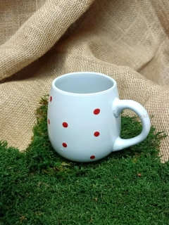 Hrnek s puntíky, velký, 520 ml