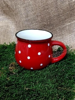 Hrnek s puntíky, malý, 230 ml