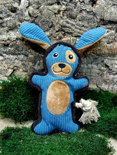 Látková hračka, pes modrý 23 cm